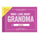Knock Knock What I Love about Grandma Book Fill in the Love Fill-in-the-Blank Book & Gift Journal