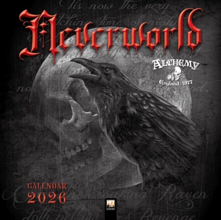 Alchemy: Neverworld Wall Calendar 2026 (Art Calendar)