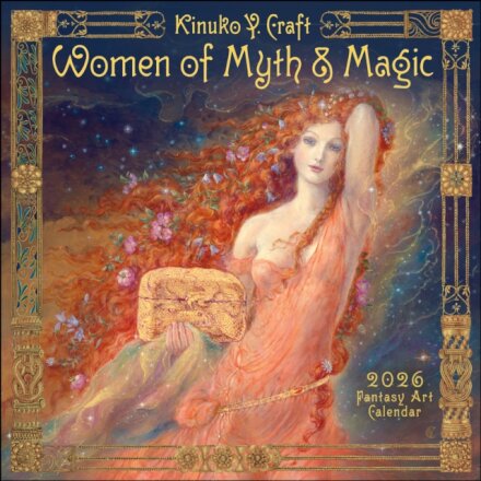 Women of Myth & Magic 2026 Fantasy Art Wall Calendar by Kinuko Craft