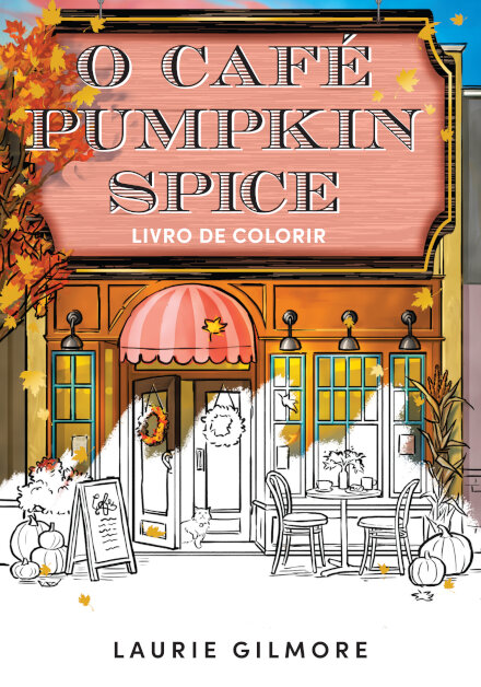 O Café Pumpkin Spice – Livro de Colorir