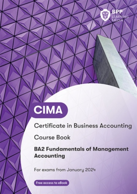 CIMA BA2 Fundamentals of Management Accounting