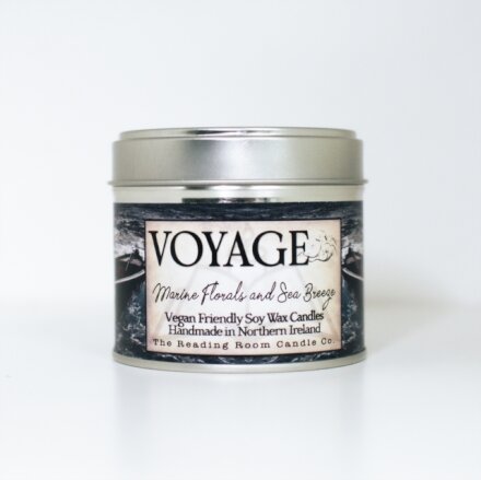 Voyage- Scented Soy Candle- Marine Florals and Sea Breeze