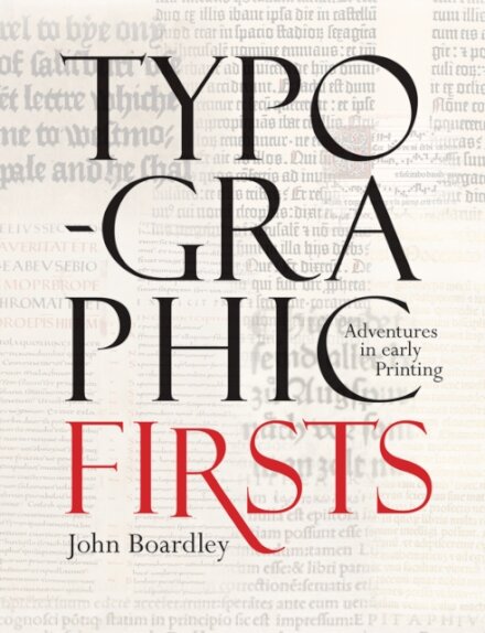 Typographic Firsts