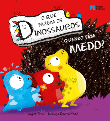 O que fazem os dinossauros quando têm medo?