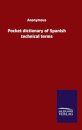 Pocket dictionary of Spanish technical terms