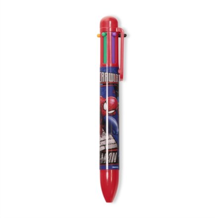 6 COLOUR SPIDERMAN PEN