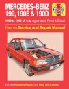 Mercedes-Benz 190, 190E & 190D Petrol & Diesel (83 - 93) Haynes Repair Manual