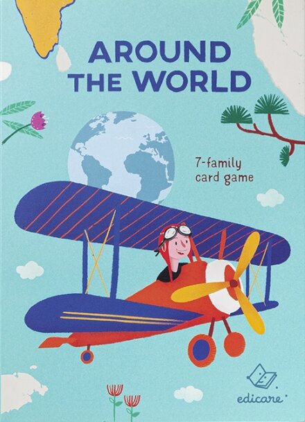 Around the World 7-family card game