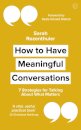 How to Have Meaningful Conversations