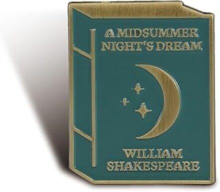 Pin Badge - Shakespeare (Midsummer Night's Dream)