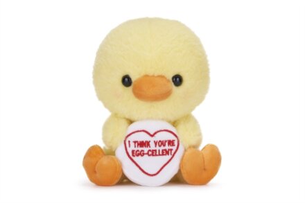 Love Hearts 7" Egg-Cellent Chick Plush Gift