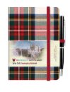 Waverley Commonplace Notebooks:Dress Stewart Tartan Mini Notebook with Pen (10.5 x 7cm)