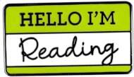 Hello I'm Reading Pin Badge
