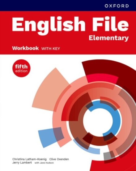 English File, 5th Edition Elementary Workbook with Key