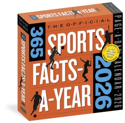 Official 365 Sports Facts-A-Year Page-A-Day® Calendar 2026