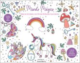 Mundo Mágico - Mala de Atividades Com Pérolas Brilhantes Autocolantes