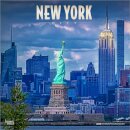 New York City 2026 Square Flap Foil Calendar