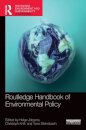 Routledge Handbook of Environmental Policy