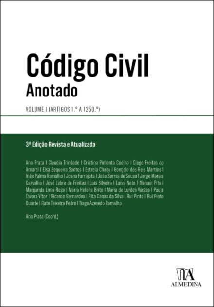 Código Civil Anotado - Volume I - 3ª Edição