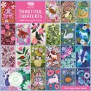 Adult Sustainable Jigsaw Puzzle Lee Foster-Wilson: Beautiful Creatures