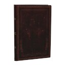 Black Moroccan Bold Mini Lined Softcover Flexi Journal (176 pages)