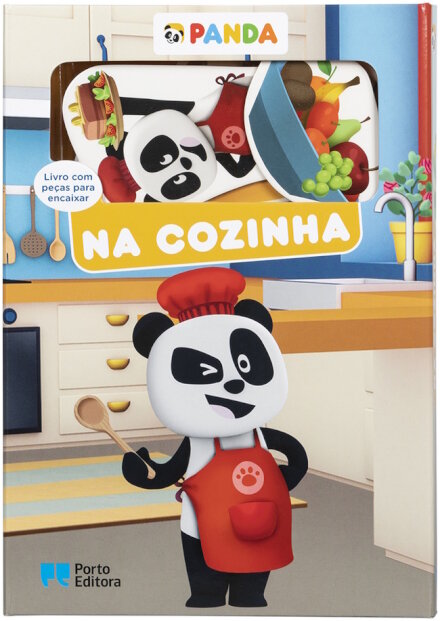 Panda - Na cozinha - Livro com peças para encaixar