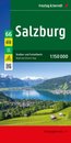 Salzburg, Road & Leisure map 1:150.000, Top 10 Tips