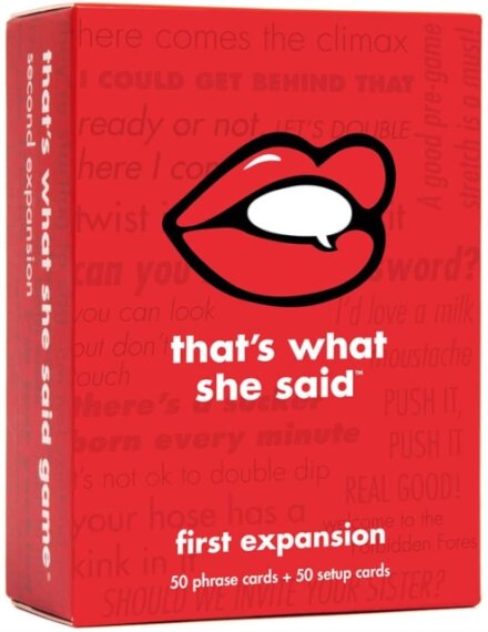 That's What She Said Card Game - First Expansion