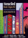 Stenciled Book Edges Kit