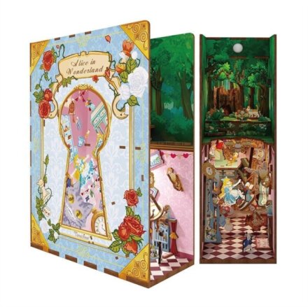 Alice in Wonderland - BookNook 3D Puzzle