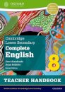 Cambridge Lower Secondary Complete English 8: Teacher Handbook (Second Edition)
