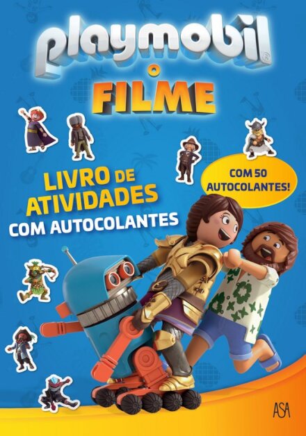 Playmobil, O Filme – Livro De Atividades Com Autocolantes