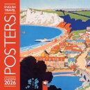 English Travel Posters Wall Calendar 2026 (Art Calendar)