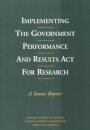 Implementing the Government Performance and Results Act for Research