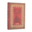 2026 Foiled (Old Leather Collection) Mini 12-month Day-at-a-Time Hardcover Flexi Dayplanner 2026 (Elastic Band Closure)