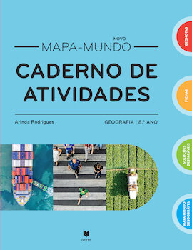 Mapa-Mundo Geografia 8.º Caderno de Fichas 2025