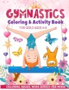 Gymnastics Coloring & Activity Book for Girls 4-8