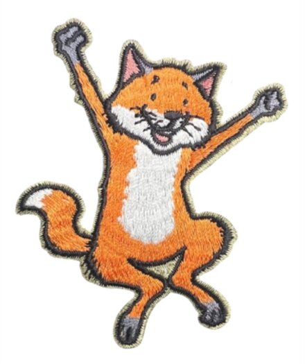 Fox Character Sew On Patch