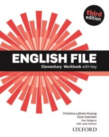 English File, 3rd Edition Elementary: Workbook with Key