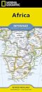 National Geographic Africa Map (Folded with Flags and Facts)
