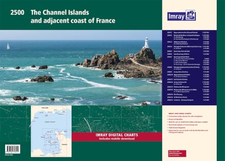 Imray 2500 Chart Pack : The Channel Islands and adjacent coast of France : 2500