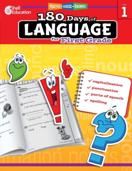 180 Days™: Language for First Grade