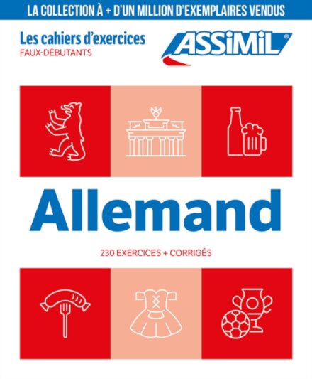 CAHIER EXERCICES ALLEMAND FD 25