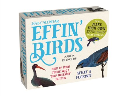 Effin' Birds 2026 Day-to-Day Calendar