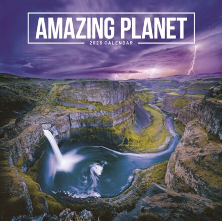 Amazing Planet Square Mini Calendar 2026