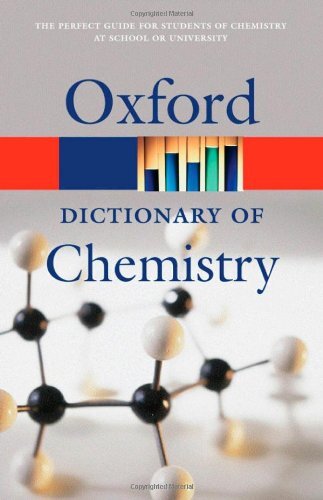 Oxford Dictionary Of Chemistry