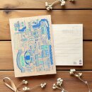 Julia Gash Wooden Postcard - Bath