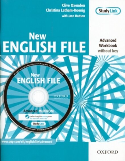 New English File Advanced: Workbook Without Key and MultiROM Pack