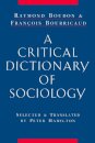 A Critical Dictionary of Sociology