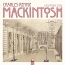 Charles Rennie Mackintosh Wall Calendar 2026 (Art Calendar)